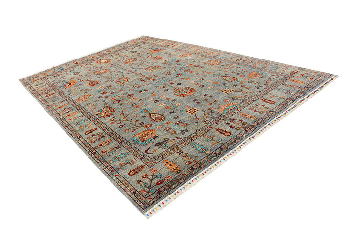 Multi Colored Kazak 8'  1" x 11'  8" - No. QA11070