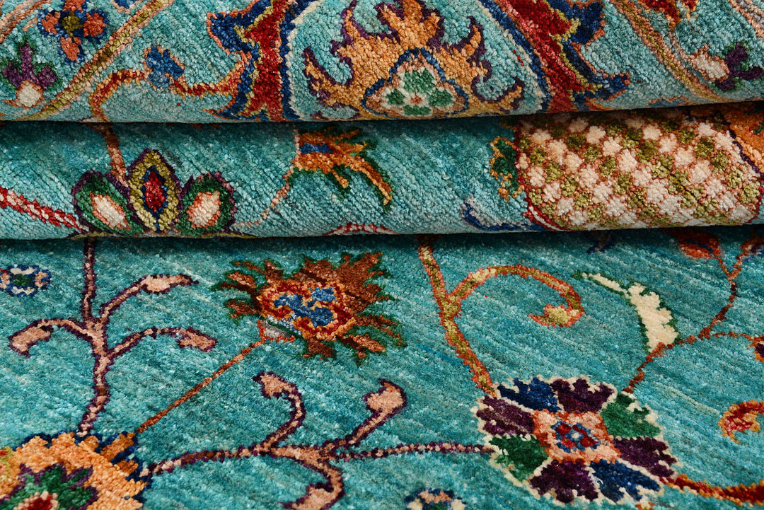 Darkcyan Kazak 8' 10 x 12' - No. 72415