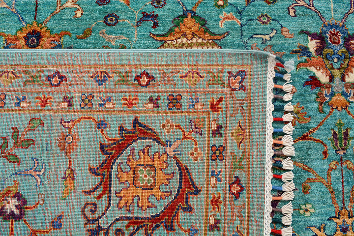 Darkcyan Kazak 8' 10 x 12' - No. 72415