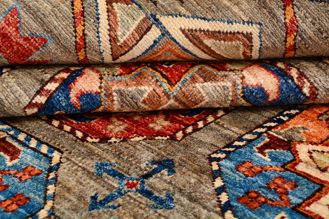 Multi Colored Kazak 10'  1" x 14'  1" - No. QA62216