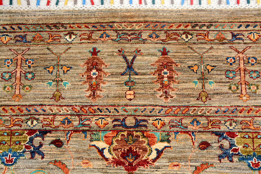 Multi Colored Kazak 9' x 12' 4 - No. 72419