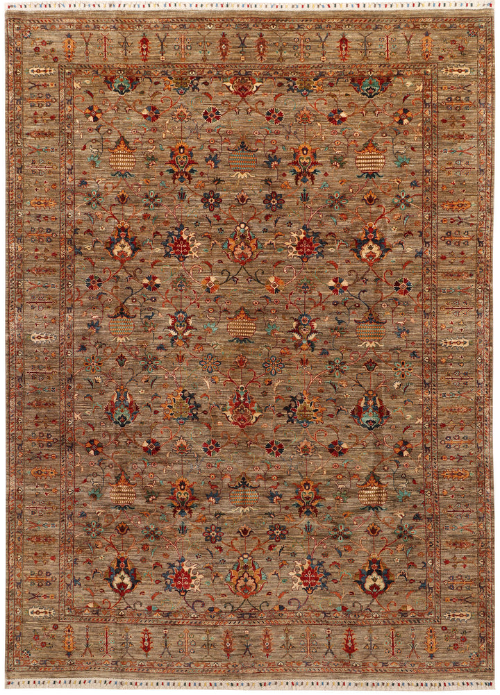 Multi Colored Kazak 9' x 12' 4 - No. 72419