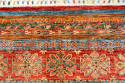 Multi Colored Kazak 6' 9 x 10' - No. 72421