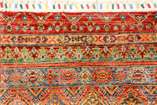 Multi Colored Kazak 6' 9 x 10' 3 - No. 72427