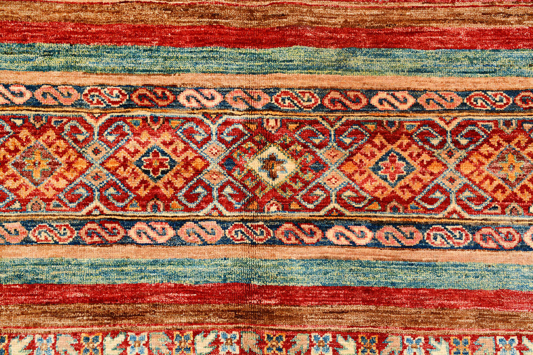 Multi Colored Kazak 6' 9 x 10' 2 - No. 72428