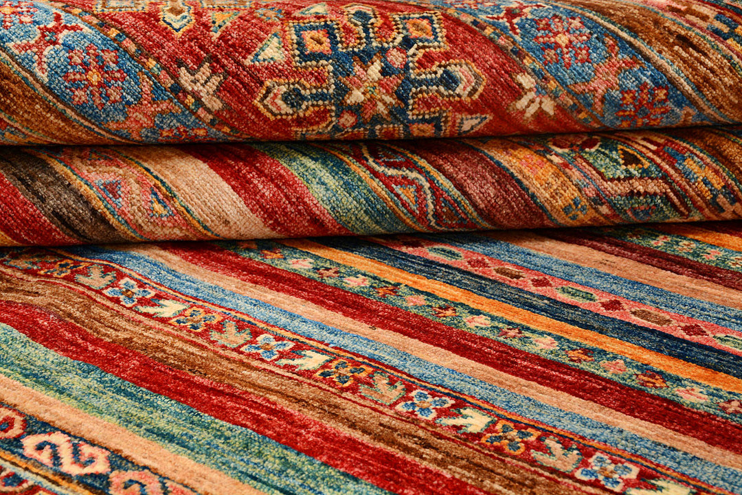 Multi Colored Kazak 6' 9 x 10' 2 - No. 72428