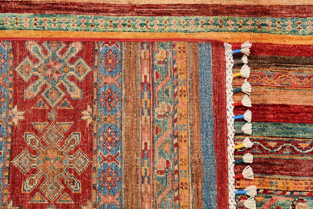 Multi Colored Kazak 6' 9 x 10' 2 - No. 72428