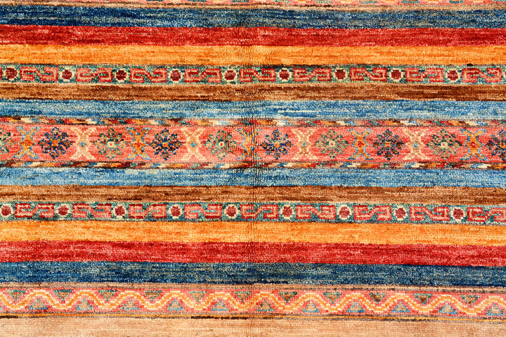 Multi Colored Kazak 5' x 7' 6 - No. 72437