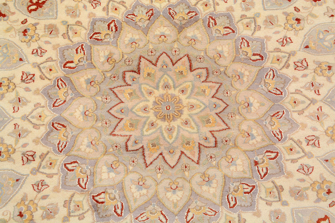 Blanched Almond Ardibil 9'  8" x 9'  8" - No. QA68054