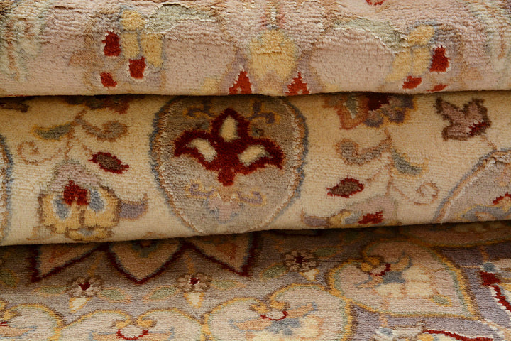 Blanched Almond Ardibil 9'  8" x 9'  8" - No. QA68054