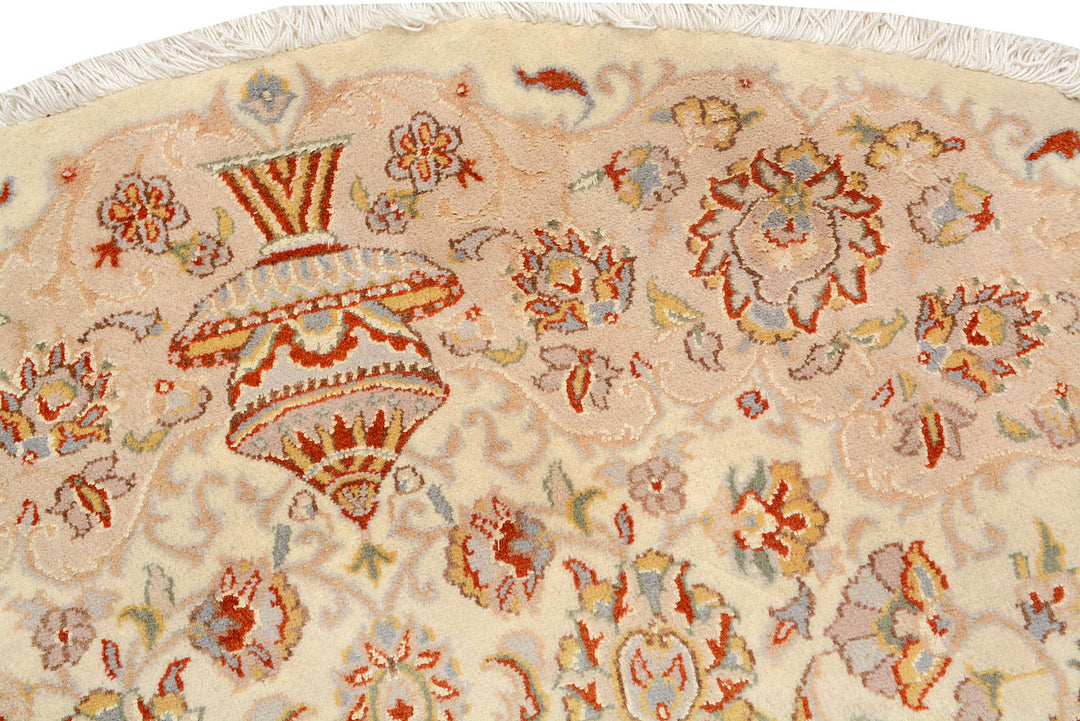 Blanched Almond Sultanabad 6'  1" x 6'  1" - No. QA19848