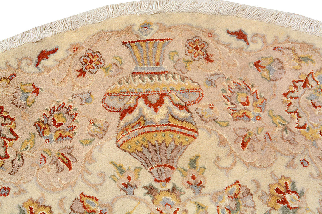 Blanched Almond Sultanabad 6'  1" x 6'  1" - No. QA19848