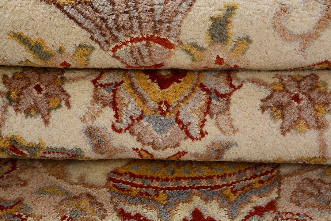 Blanched Almond Sultanabad 6'  1" x 6'  1" - No. QA19848