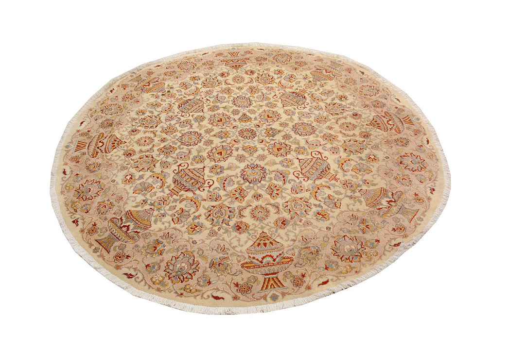 Blanched Almond Sultanabad 6'  1" x 6'  1" - No. QA19848