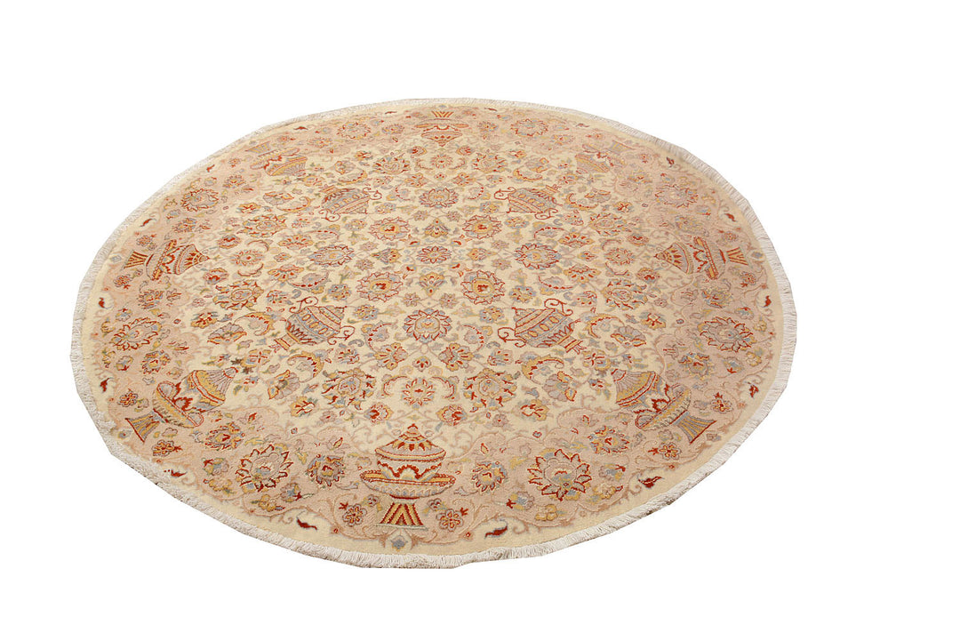 Blanched Almond Sultanabad 6'  1" x 6'  1" - No. QA19848