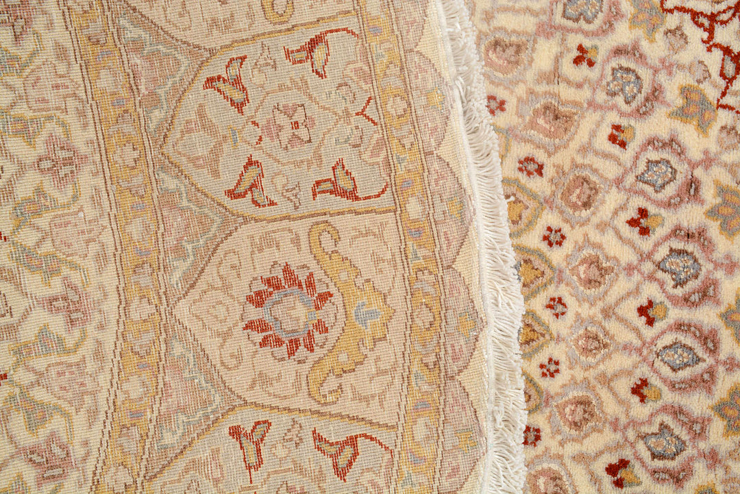 Blanched Almond Gombud 6'  1" x 6'  3" - No. QA59812