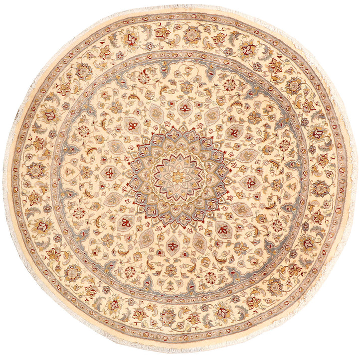 Blanched Almond Ardibil 6'  x" 6' " - No. QA13810