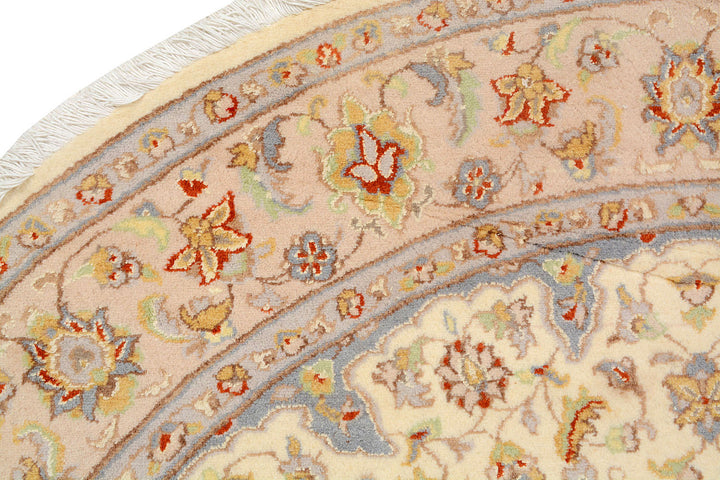 Blanched Almond Ardibil 6'  1" x 6'  3" - No. QA74326