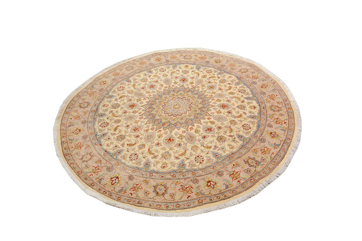 Blanched Almond Ardibil 6'  1" x 6'  3" - No. QA74326