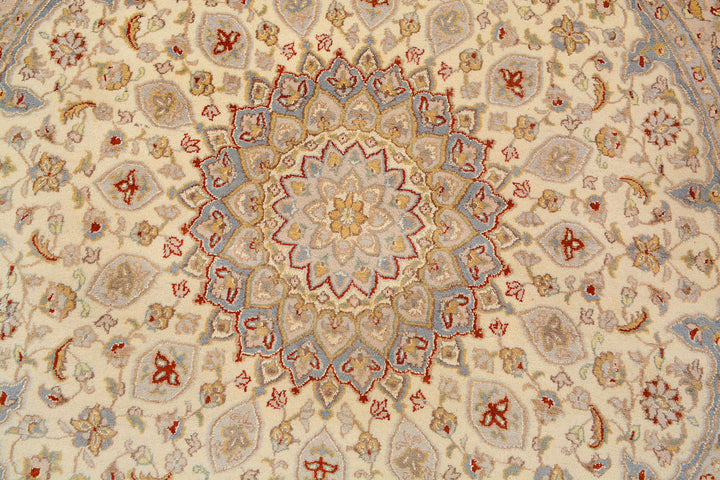 Blanched Almond Ardibil 6'  1" x 6'  3" - No. QA22579