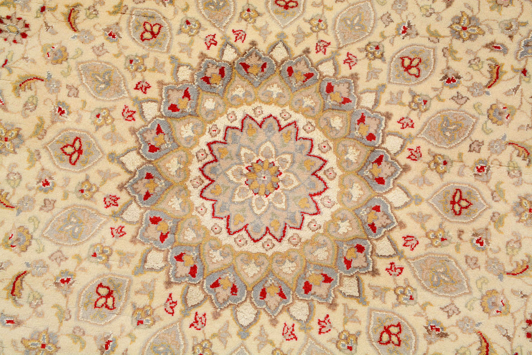 Blanched Almond Ardibil 5'  x" 5' " - No. QA20568