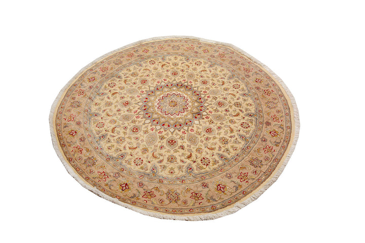 Blanched Almond Ardibil 5'  x" 5' " - No. QA20568