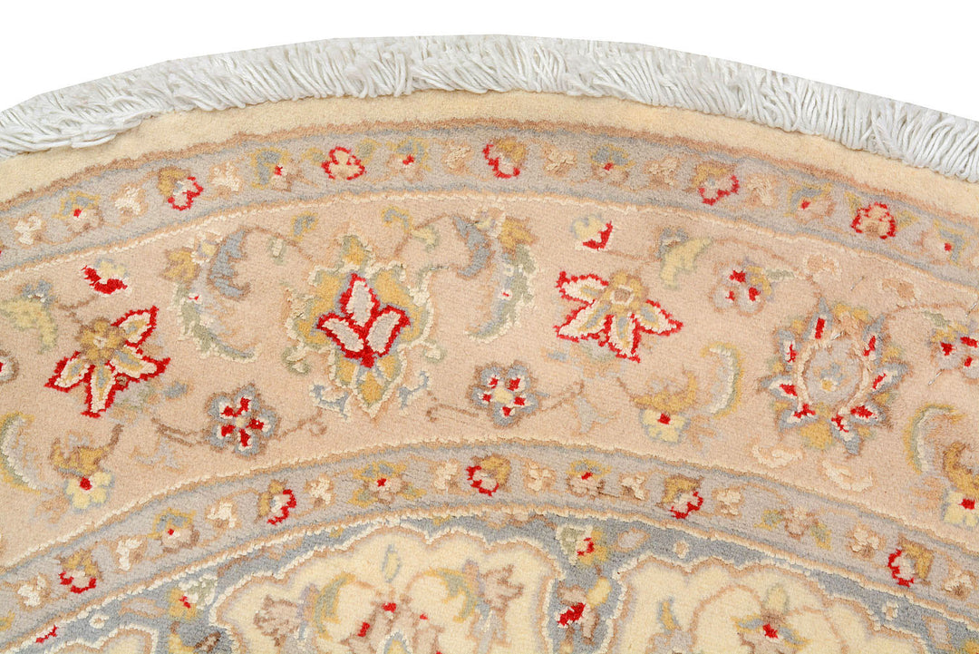 Navajo White Ardibil 5'  1" x 5'  1" - No. QA84794