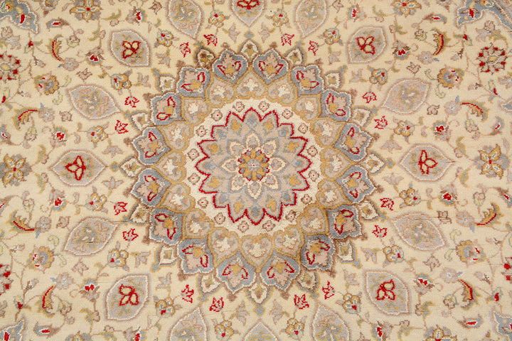 Navajo White Ardibil 5'  1" x 5'  1" - No. QA84794