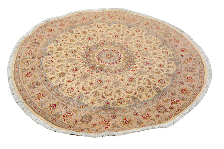 Navajo White Ardibil 5'  1" x 5'  1" - No. QA84794