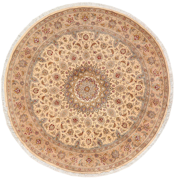 Navajo White Ardibil 5'  1" x 5'  1" - No. QA84794