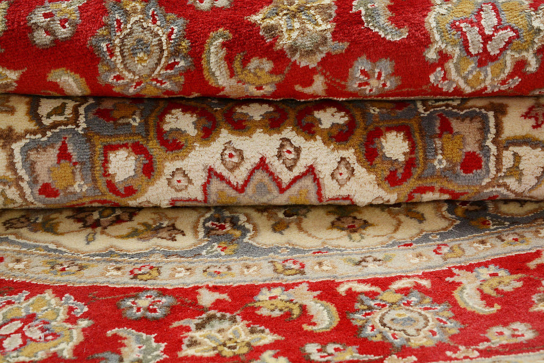 Blanched Almond Ardibil 5'  1" x 5'  1" - No. QA27574