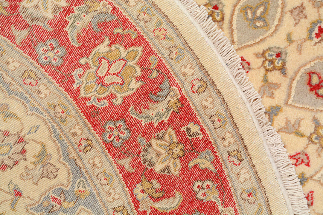 Blanched Almond Ardibil 5'  1" x 5'  1" - No. QA27574