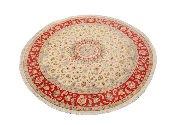 Blanched Almond Ardibil 5'  x" 5' " - No. QA46088