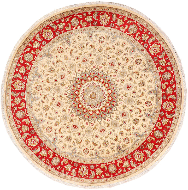 Blanched Almond Ardibil 5'  x" 5' " - No. QA46088