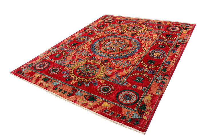 Firebrick Suzani 8' x 10' - No. 72461