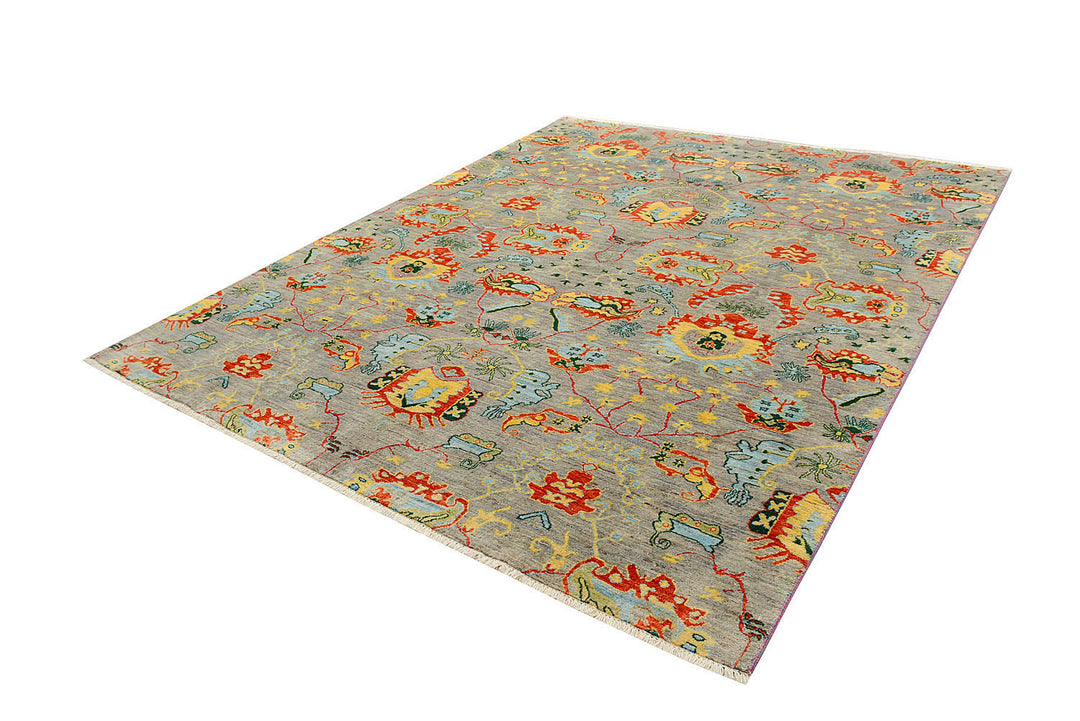 Multi Colored Kazak 8'  x" 10'  1" - No. QA94339
