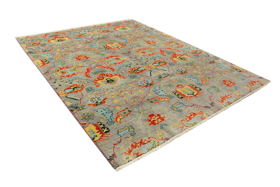 Multi Colored Kazak 8'  x" 10'  1" - No. QA94339