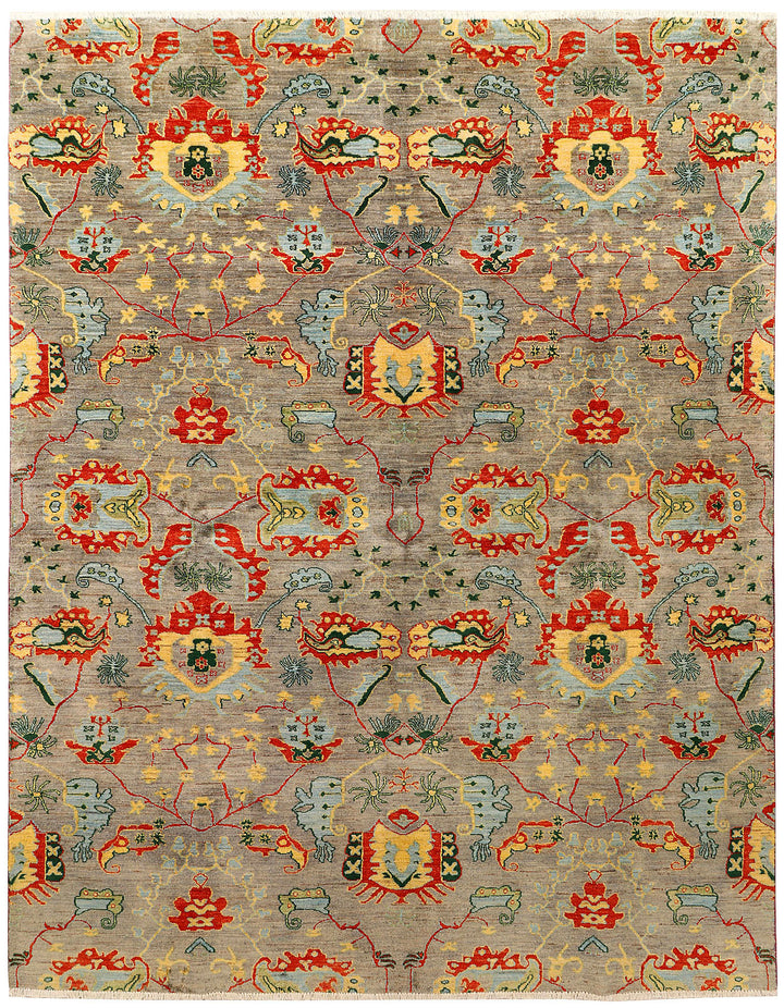 Multi Colored Kazak 8'  x" 10'  1" - No. QA94339