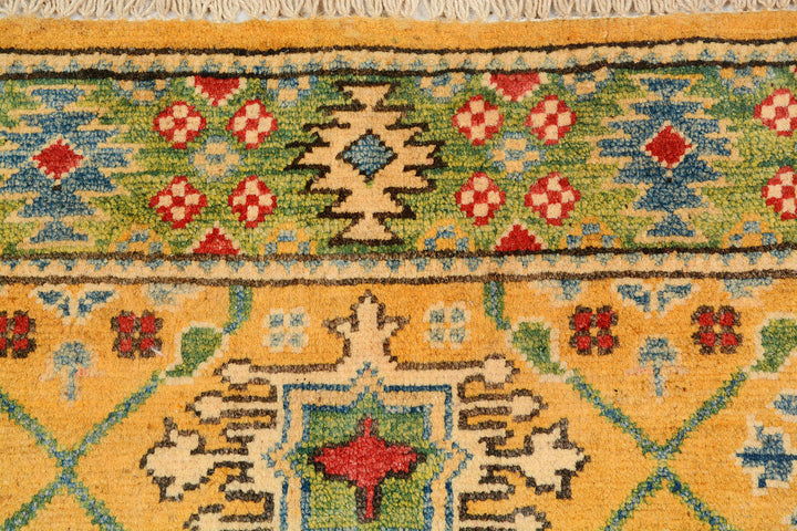 Goldenrod Kazak 5' 10 x 6' 8 - No. 72464