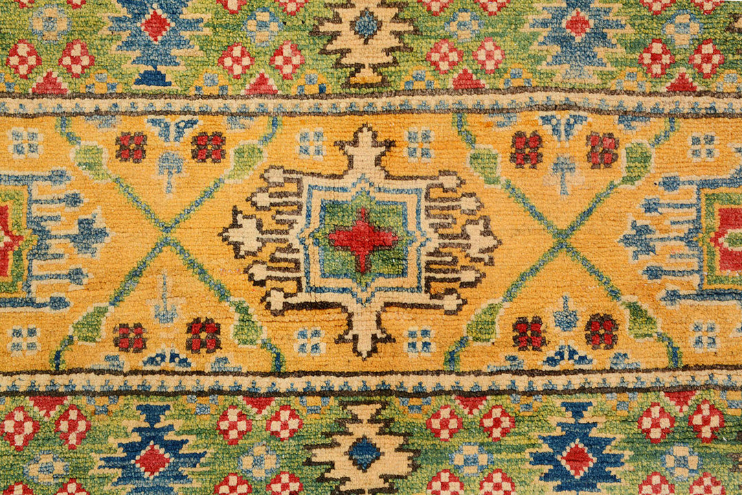 Goldenrod Kazak 5'  10" x 6'  8" - No. QA57679
