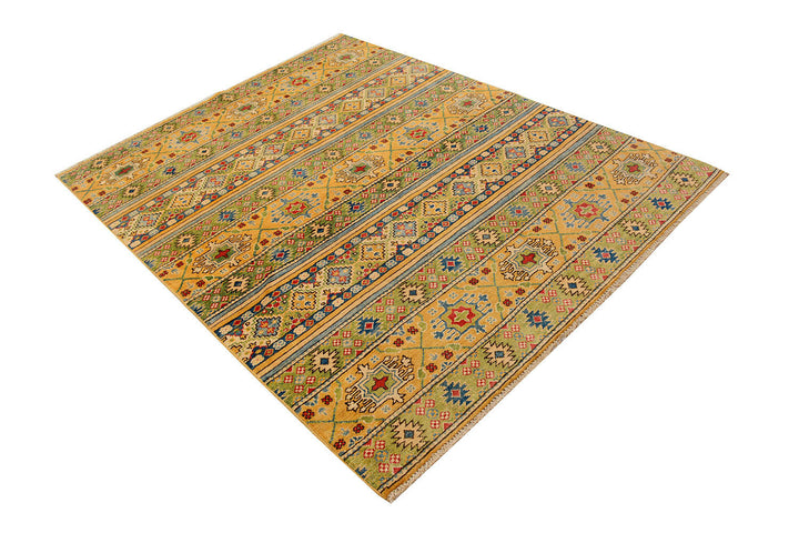 Goldenrod Kazak 5' 10 x 6' 8 - No. 72464