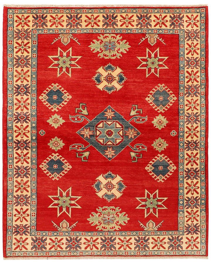Red Kazak 5' 2 x 6' 3 - No. 72465