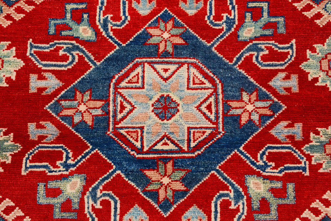 Red Kazak 5'  1" x 6'  7" - No. QA81614