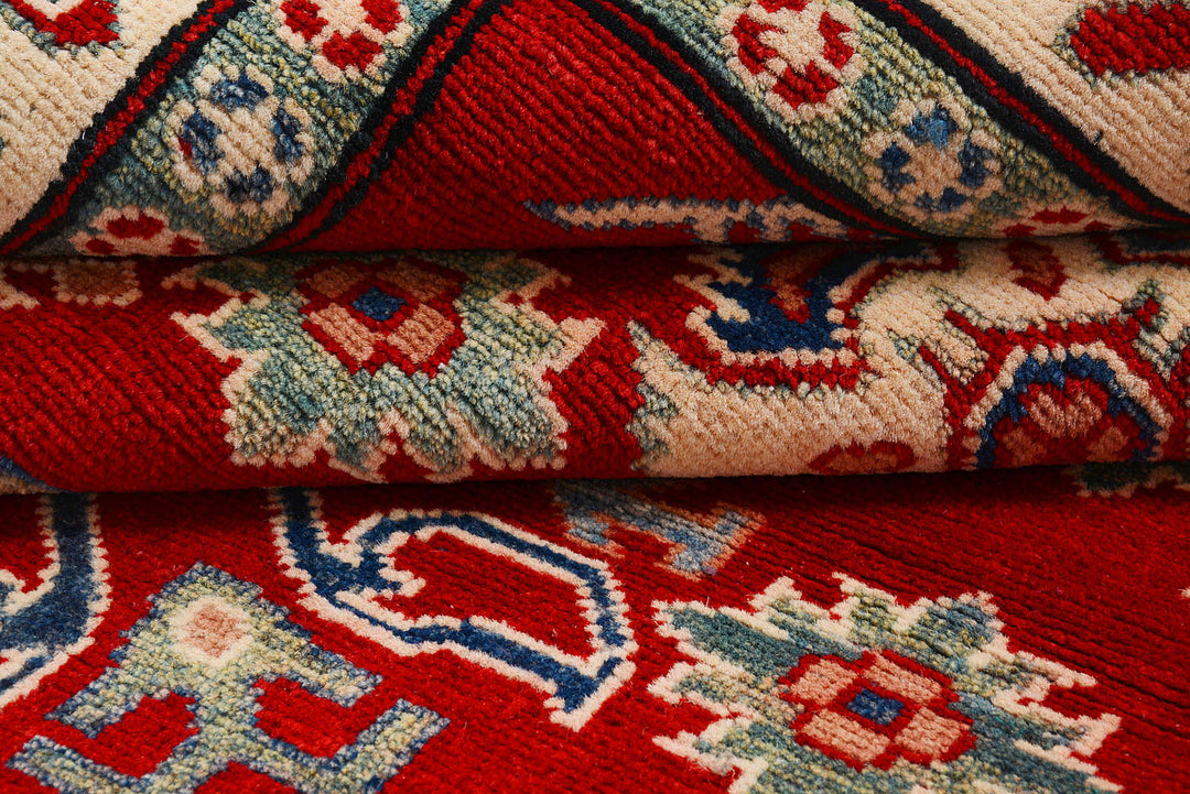 Red Kazak 5'  1" x 6'  7" - No. QA81614