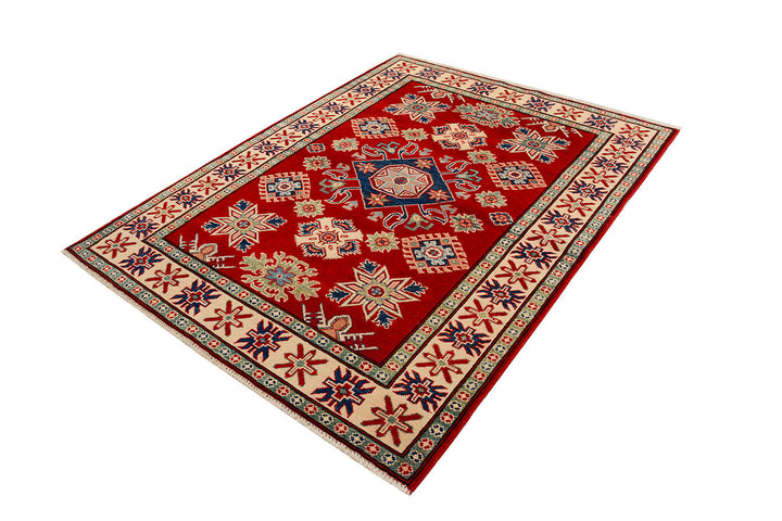 Red Kazak 5'  1" x 6'  7" - No. QA81614