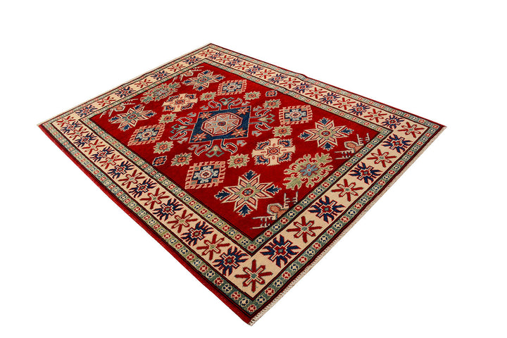 Red Kazak 5'  1" x 6'  7" - No. QA81614