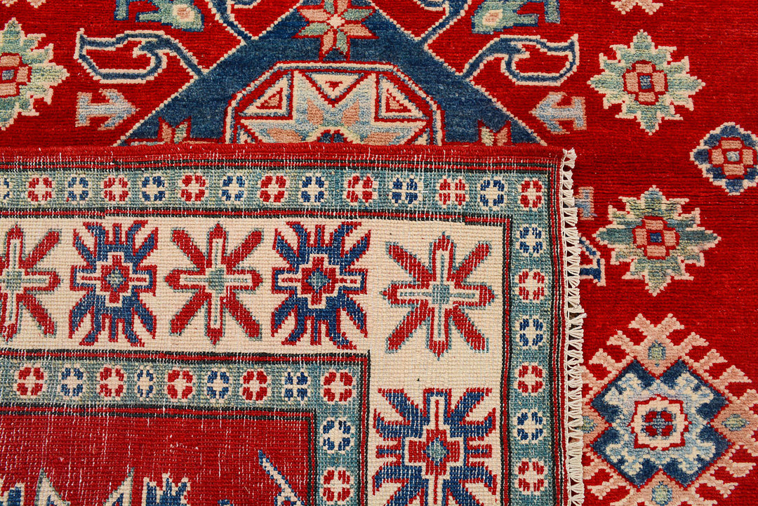 Red Kazak 5'  1" x 6'  7" - No. QA81614