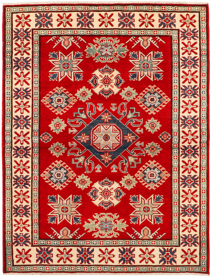 Red Kazak 5'  1" x 6'  7" - No. QA81614