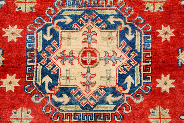 Red Kazak 4'  11" x 6'  7" - No. QA49084