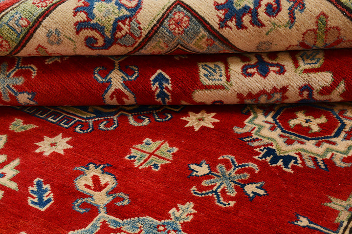 Red Kazak 4'  11" x 6'  7" - No. QA49084